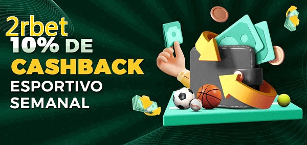 10% de bônus de cashback na 2rbet