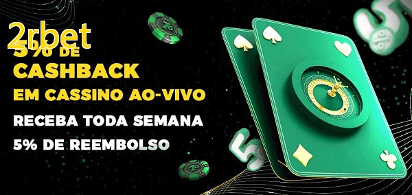 Promoções do cassino ao Vivo 2rbet